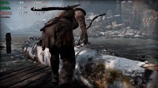 عملکرد فناوری FSR 2.0 در بازی God of War