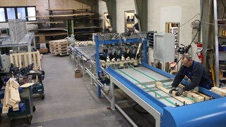 دستگاه پالت ساز چوبی