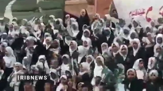 سرود «سلام فرمانده» توسط کودکان شهر لاهور کشور پاکستان