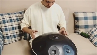 آموزش نواختن قطعه mélomanie با هنگدرام توسط استاد مهربانی