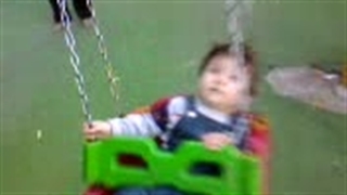 تاب رفتن نویان در بچگی