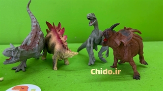 پکیج فیگورهای دایناسور Dinosaur World