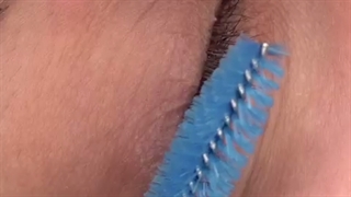 اکستنشن مژه تکنیک آمبره در مرکز تخصصی سارا دماوندی