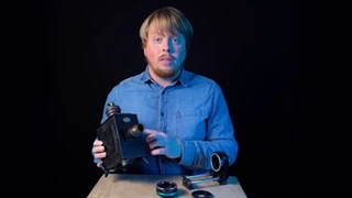 تطبیق یک لنز پروژکتور فانوس جادویی عتیقه با دوربین شما