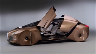 ایده پردازی ماشین آینده بی ام دبلیو/ BMW Vision Next 100 - interior Exterior and Drive