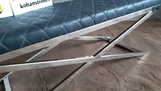 نیمکت استیل شیک و خاص با دو رویه متنوع