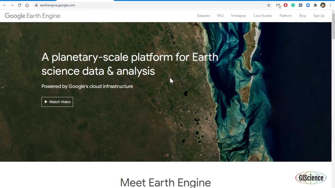 Introduction to Google earth engine Code Editor آموزش گوگل ارث انجین ...