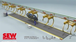 کاربرد گیربکس SEW در صنایع خودروسازی