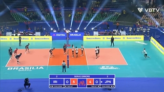 لحظات برتر بازی بین ایران - ژاپن/ هفته ی اول مسابقات والیبال مردان 2022