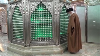 زیارت نوروزی رهبر معظم انقلاب از حرم حضرت عبدالعظیم حسنی(ع)  بهار ۱۴۰۱