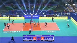 هایلایت بازی ایران-ژاپن در هفته نخست لیگ ملتهای والیبال