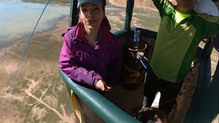 پرواز در تالاب چغاخور