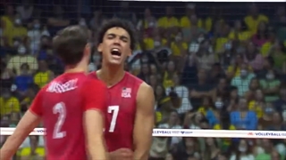 بهترین‌ حرکت‌های هفته نخست لیگ ملتهای والیبال