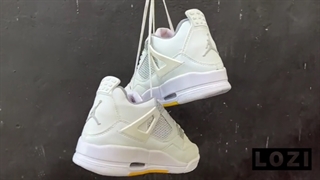 خرید کفش نیم بوت مردانه سفید نایک جردن JORDAN مدل 2823