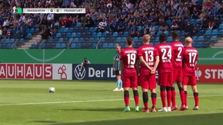 *Waldhof Mannheim 2_0 Fronkfurt*جام حذفی آلمان 2022