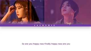 suga bts and iu - eight