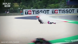 لحظات هیجان انگیز موتو جی پی ایتالیا MotoGP 2022