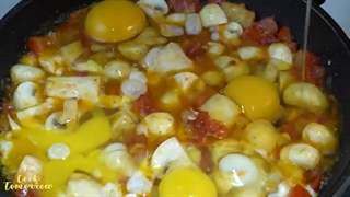 طرز تهیه املیت قارچ و پنیر (پاورقی)