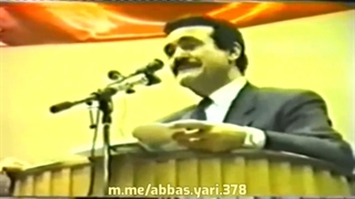 شعرخوانی زنده فریدون فرخزاد فقید، در نهایت جمله آغازست عشق، باغ خسته