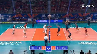 لیگ ملت‌های والیبال 2022 خلاصه بازی ایران 3 آمریکا 0