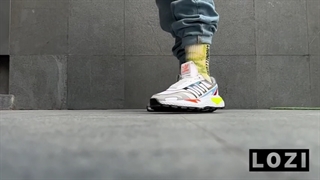 کفش کتانی مردانه رنگارنگ ادیداس adidas retropy e5 مدل 3156