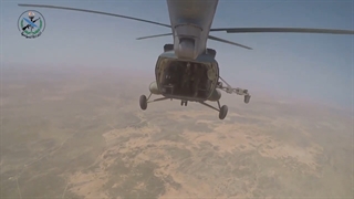 آموزش چتربازی روسیه به نیروهای نظامی سوریه