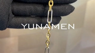 دستبند طلای مردانه یونامن Y734