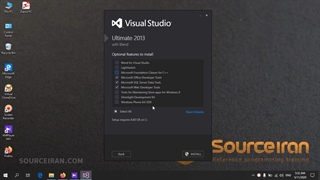 فیلم آموزش نصب ویژوال استودیو نسخه 2013