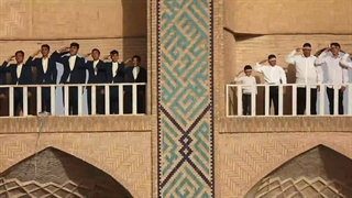 اجتماع باشکوه خانوادگی دارالمومنین یزد با اجرای سلام فرمانده