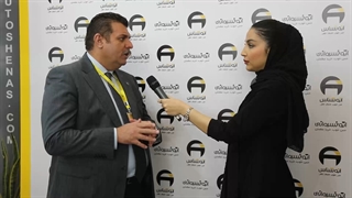 گفنگو با آقای علی خسروانی در نمایشگاهی خودروی شهر آفتاب