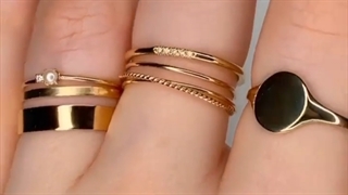 انگشتر طلای مدل جدید و مد