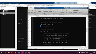 شرح کد شبکه SOM