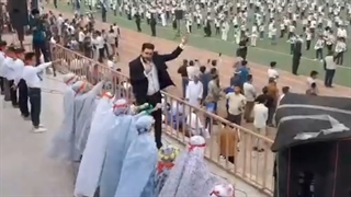 سرود سلام فرمانده در شهر ذی قار عراق