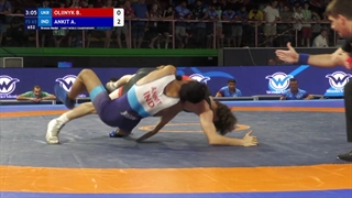 BRONZE FS - 65 kg B OLIINYK (UKR) v A ANKIT (IND)