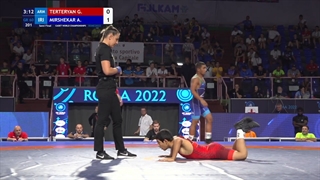12 GR - 60 kg G TERTERYAN (ARM) v A MIRSHEKAR (IRI)