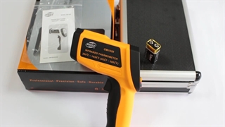 آموزش و نحوه استفاده از ترمومتر لیزری بنتک BENETECH GM1650