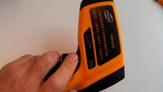 آموزش و نحوه استفاده از ترمومتر لیزری بنتک BENETECH GM1850