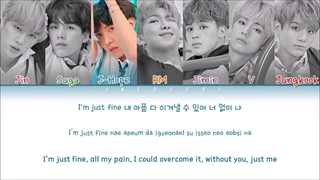 کالر کد آهنگ I'm fine از BTS