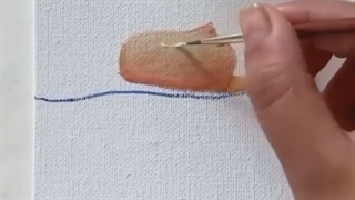 نقاشی شخصیت انیمیشنی لوکا روی بوم 10*10 به همراه آهنگ دستتو بده من با صدای اشکان خطیبی