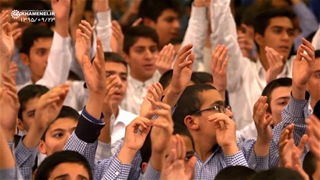 مراسم جشن تکلیف دانش آموزان محضر رهبر معظم انقلاب