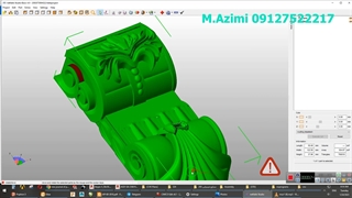 how we can see 4Axis in cimco edit تنظمیمات سیمکو برای نمایش درست جیکدهای 4محور همزمان در همه cncها