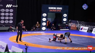 حسن یزدانی ـ سباستین جزیرزانسکی (وزن 86 کیلوگرم) - مسابقات بین المللی کشتی آزاد 2023 - شبکه 3 - ۱۲ بهمن ماه ۱۴۰۱