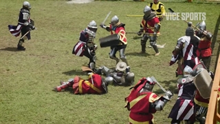 [MMA] مبارزه آزاد با زره و سلاح های قرون وسطی! (زیرنویس)