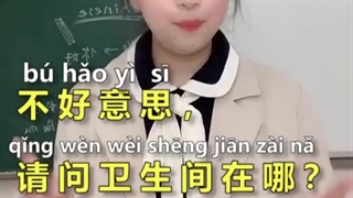 不好意思 ببخشید