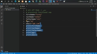 part12 اموزش قسمت contcat کردن در داخل python در قسمت string ها