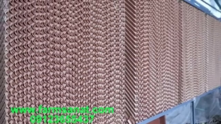 قیمت پد سلولزی گلخانه- فروش انواع پد سلولزی- پد سلولزی گلخانه